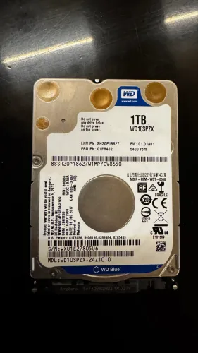 HD Notebook 1 Terabyte
