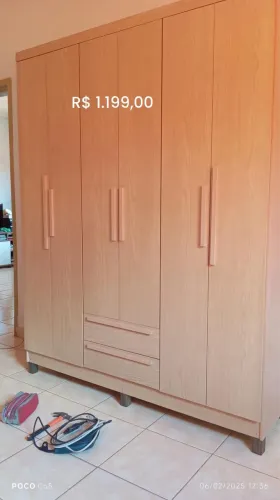 Guarda Roupa Novo Pronta Entrega 