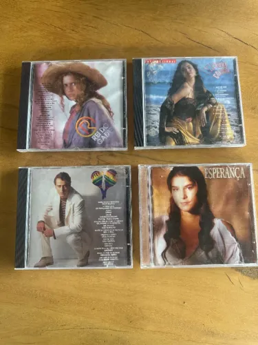 Trilhas Sonores de Novelas - Lote c/ 4 CDS