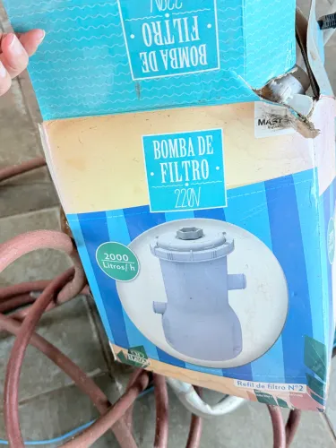 Bomba para piscina 2000 litros/h
