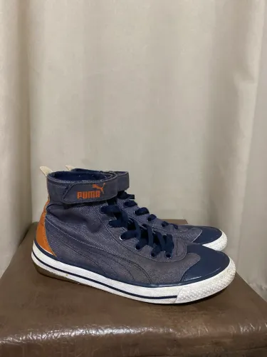 Tênis Puma 917 Fun Mid Denim azul tamanho 36