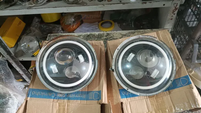 FAROL DE LED DO FUSCA 