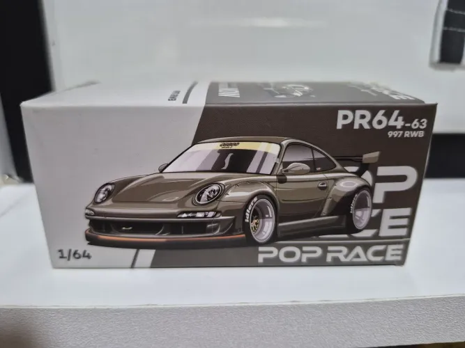 Miniatura Pop Race PR64-63 Porsche 997 RWB 1:64