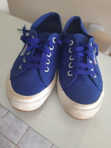 TÊNIS SUPERGA AZUL - TAM 37