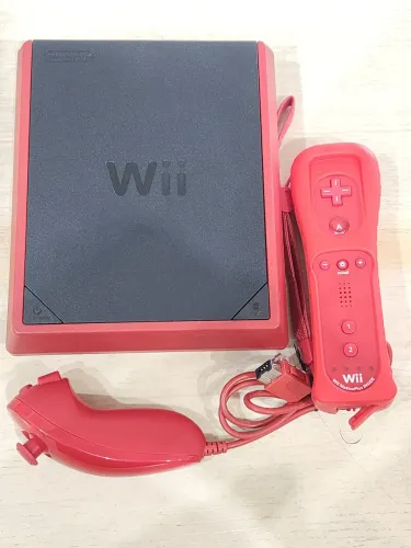 Nintendo Wii mini vermelho seminovo