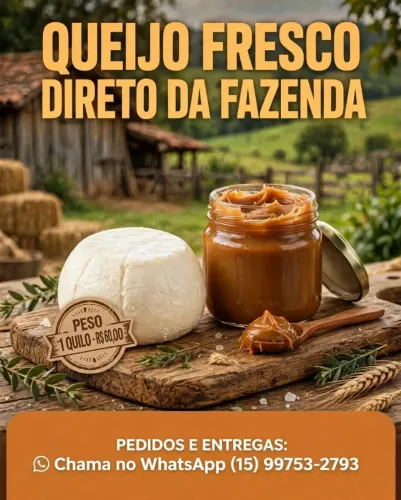Queijo e doce de leite!