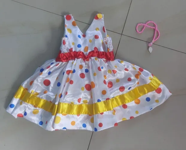 Fantasia infantil vestido mesversario