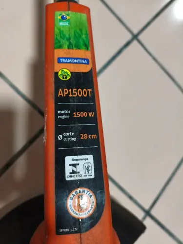Cortador de grama 1500w 220v Tramontina