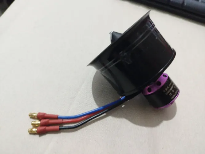 Motor Brushless D2627 4900kv 3s Para Turbina Edf 50mm Caça Jet