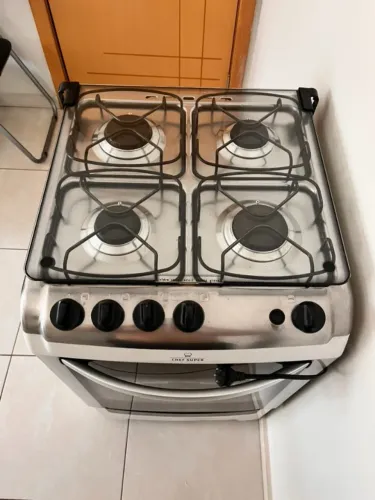 Fogão 4 Bocas Electrolux Chef Super com Acendimento Automático (Usado)