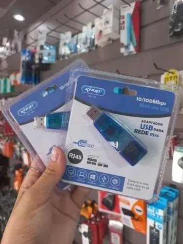 Adaptador USB para RJ45 10/100Mbps Knup