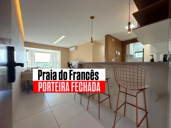 APARTAMENTO PORTEIRA FECHADA PERTO DA PRAIA DO FRANCÊS