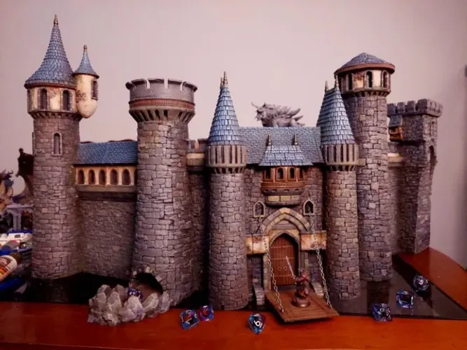Escudo do Narrador RPG - Castelo
