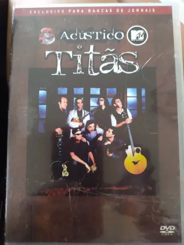 DVD Titãs Acústico MTV - Raridade de Banca