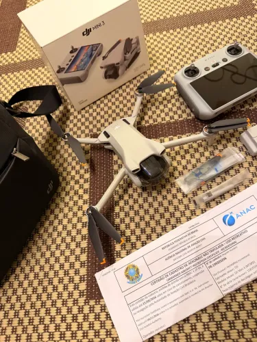 Drone DJI Mini 3 - novo e completo!