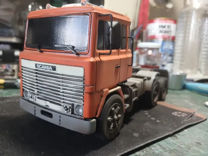 Miniatura Caminhão Scania