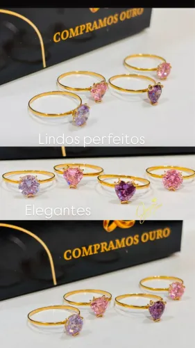 Anel de ouro 18k