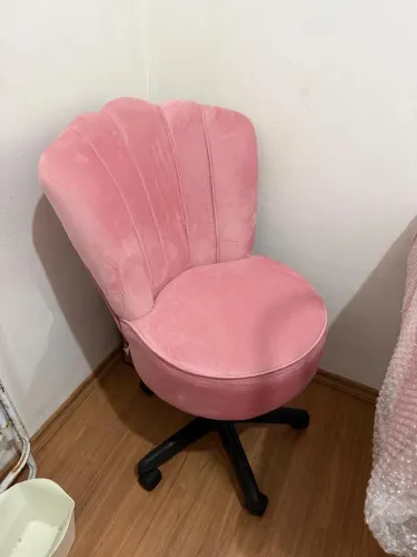 Cadeira Pétala Mocho para Estética Veludo Premium