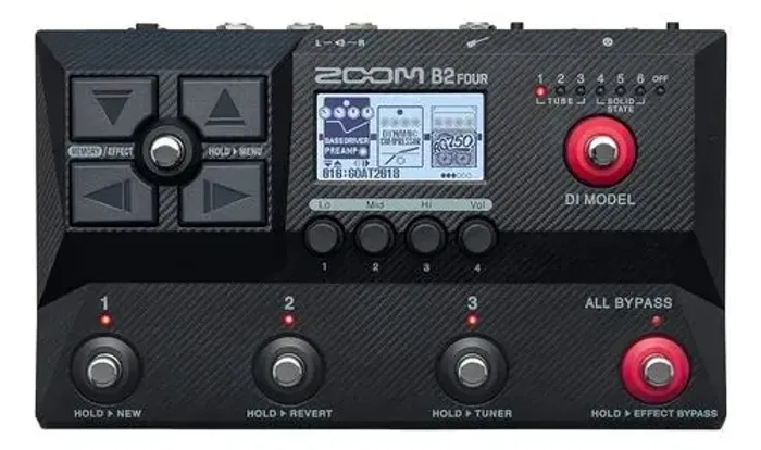 Zoom B2 FOUR novo lacrado