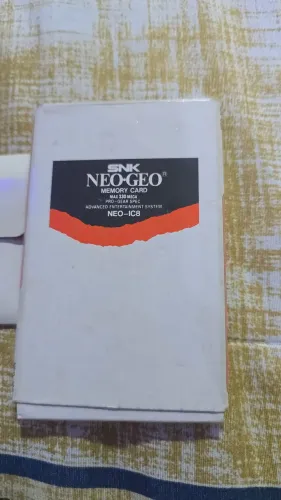Vendo memori car neo geo AES completa
