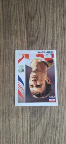 Figurinhas da Copa 2006 Panini das seleções da França, Croácia e República SCG
