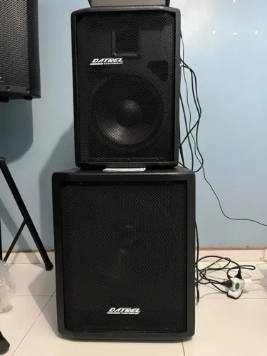  VENDA DE CAIXA/MONITOR AMPLIFICADA + SUBWOOFER