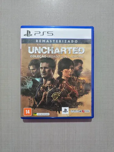 Jogo Ps5 Uncharted Legado dos Ladrões