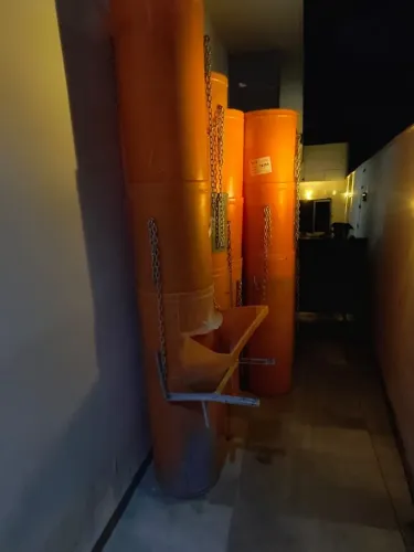 Duto Condutor de Entulho para Obra