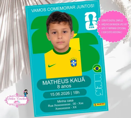 Convite a partir de R$10