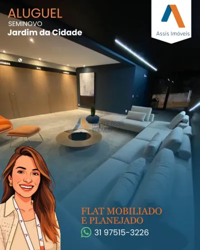 Luxo de um flat moderno
