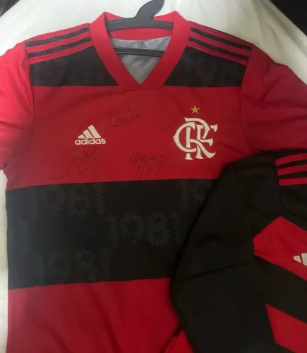Camisa Flamengo Autografada