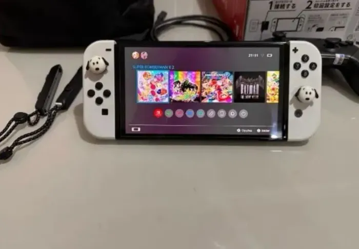 Nintendo switch oled 256gb desbloqueado + pro controler
