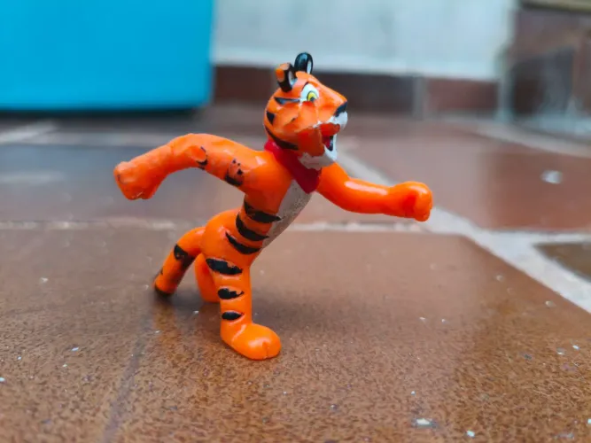Miniatura colecionavel Tony da Kellogg's olimpiadas