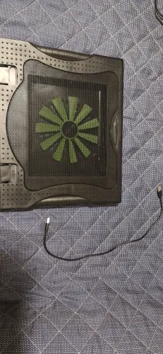 Suporte pra notebook com cooler e webcam