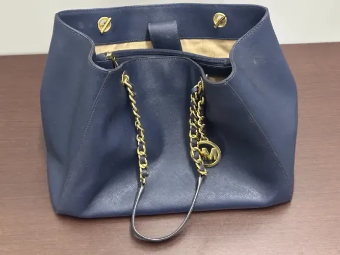 Bolsa Azul Michael Kors Original