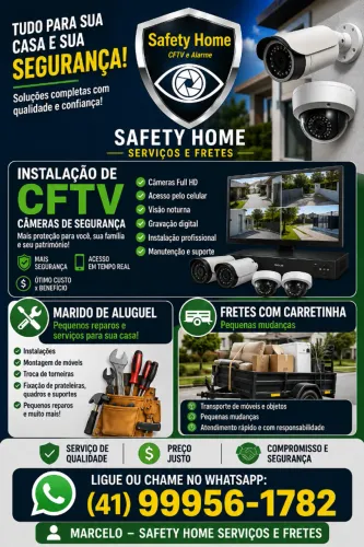 SEFATY HOME SERVIÇOS DE MARIDO DE ALUGUEL E FRETES DE PEQUENAS MUDANÇAS