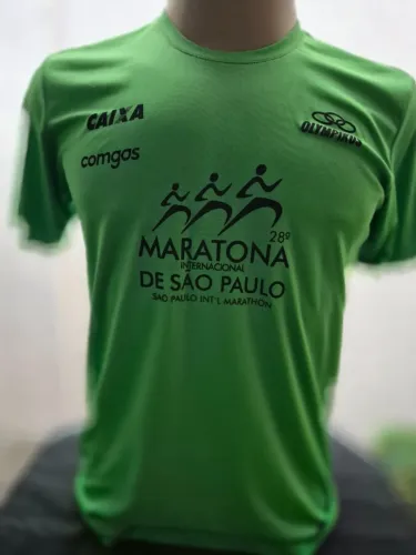 Camiseta Maratona Sp Tamanho P Olympikus
