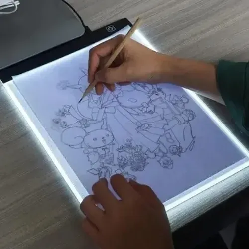 Mesa de Desenho Digital com Iluminação LED A4