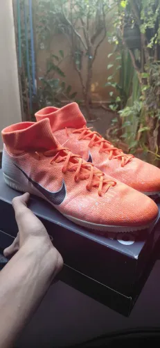 Chuteira Nike Mercurial Superfly Futsal Tamanho 44 cano alto