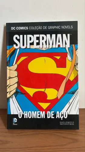 Hq Coleção DC Eaglemoss vol. 8 Superman O Homem de Aço