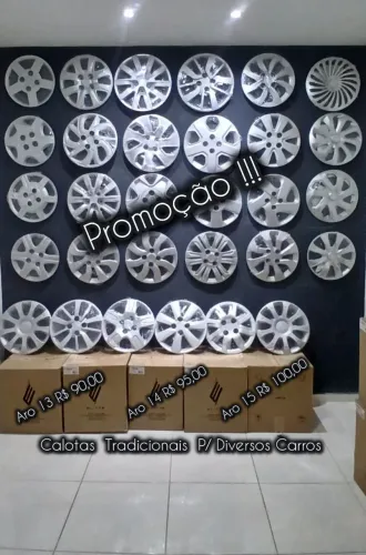 Calotas Tradicionais Para Todas as Marcas, Apartir de R$ 90,00