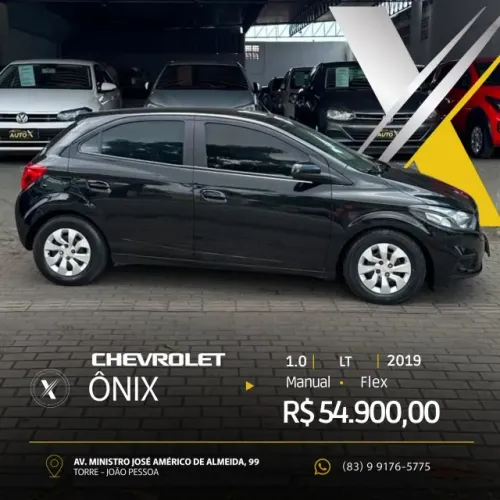 Chevrolet Onix Hatch LT 1.0 8V Flex Mec. 4P 2019