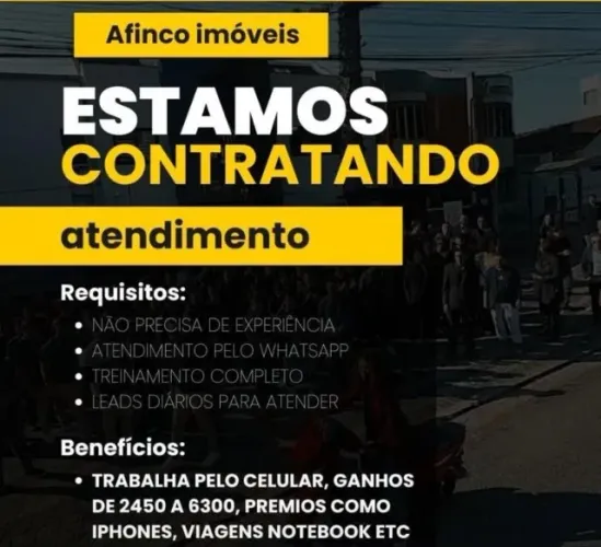 Estamos contratando para inicio imediato - Centro de Curitiba - Leia a legenda!