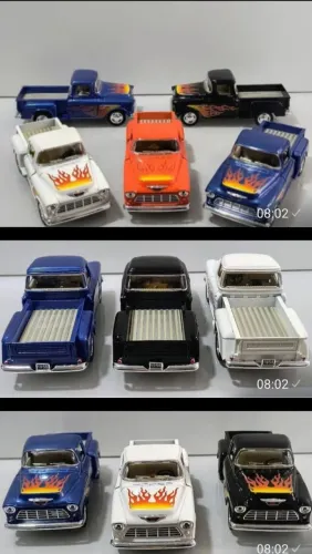 Miniatura de Caminhonete antiga metal