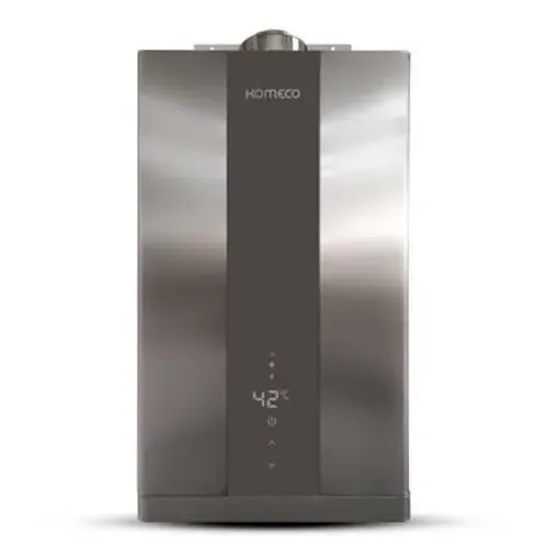 Aquecedor Água A Gás Digital Komeco Inox KO 09B DI Painel Touch