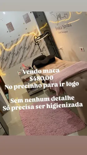 Vendo maca de extensão de cílios