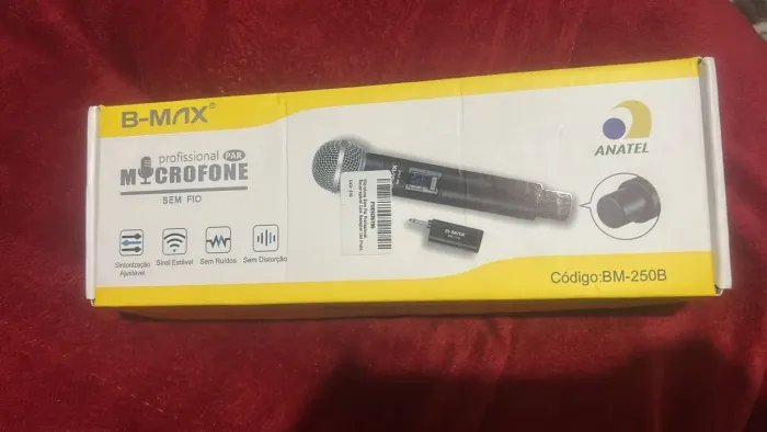 Micro fone sem fio B-MAX BM -250B