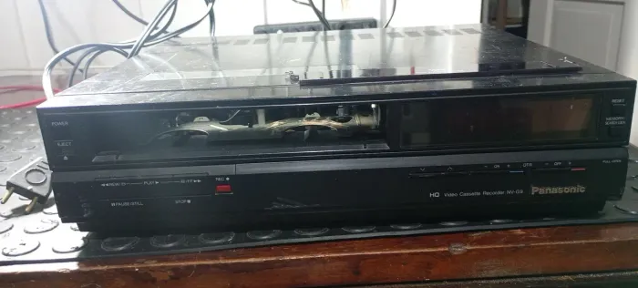 Sucata de VCR Panasonic G9 - para peças 