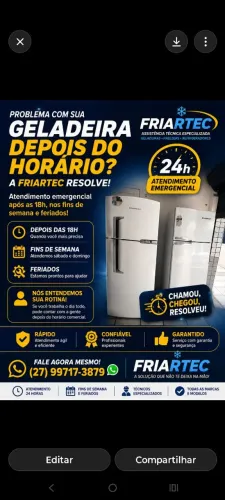 Geladeira,ar condicionado, bebedouros, freezer