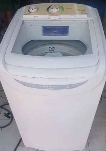 Máquina de lavar roupa 9 kg Funcionando tudo